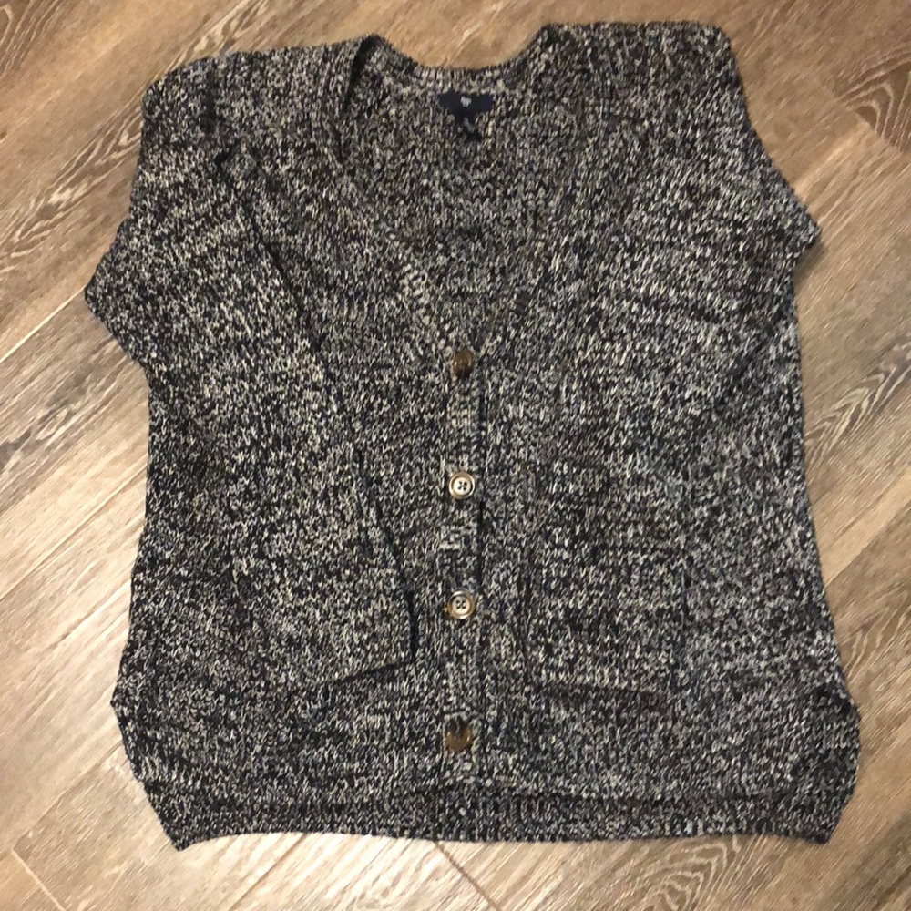Black cardigan